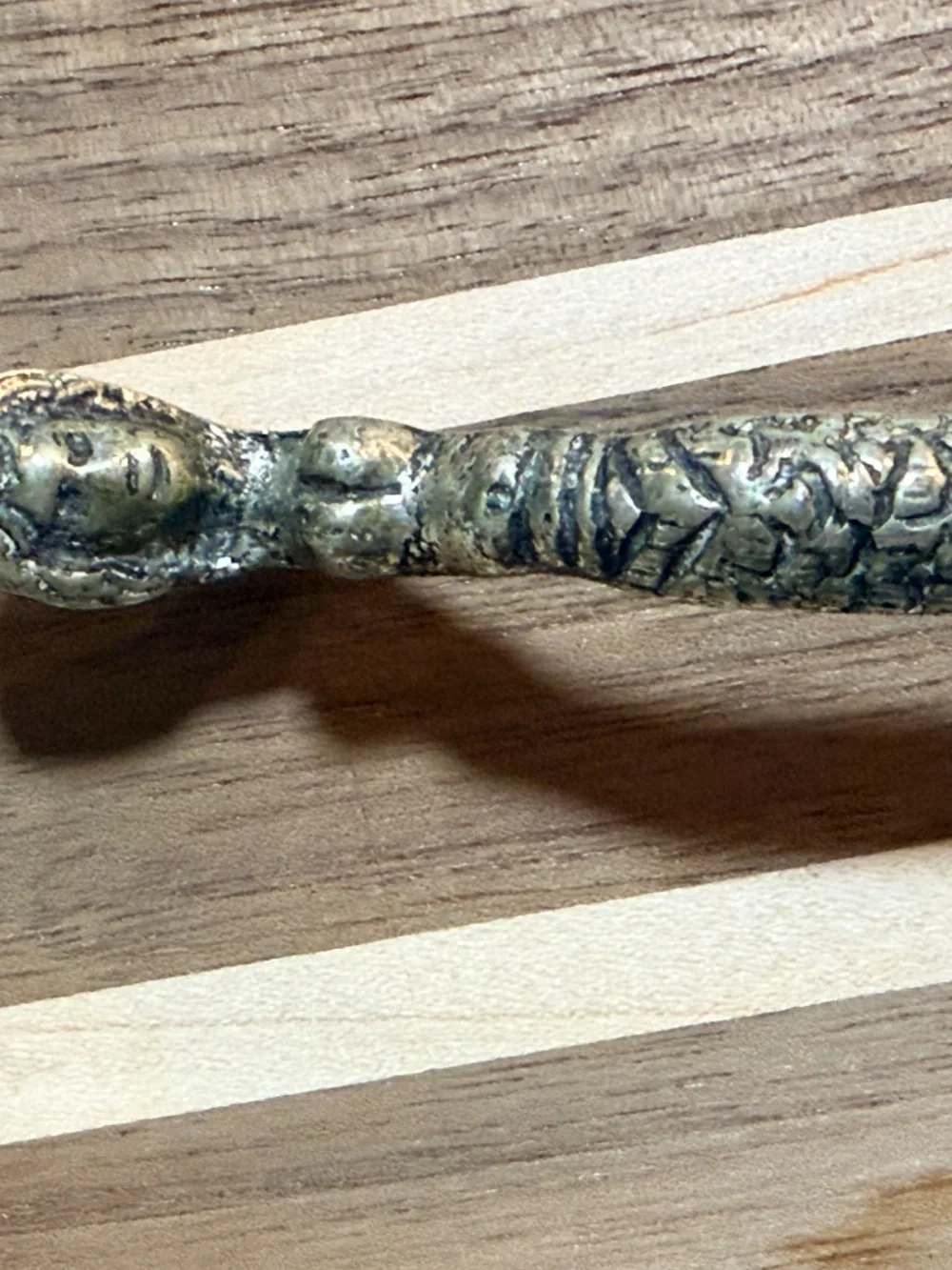 Vintage Italian Brass Mermaid Cake Server Ornate Coquette Aesthetic